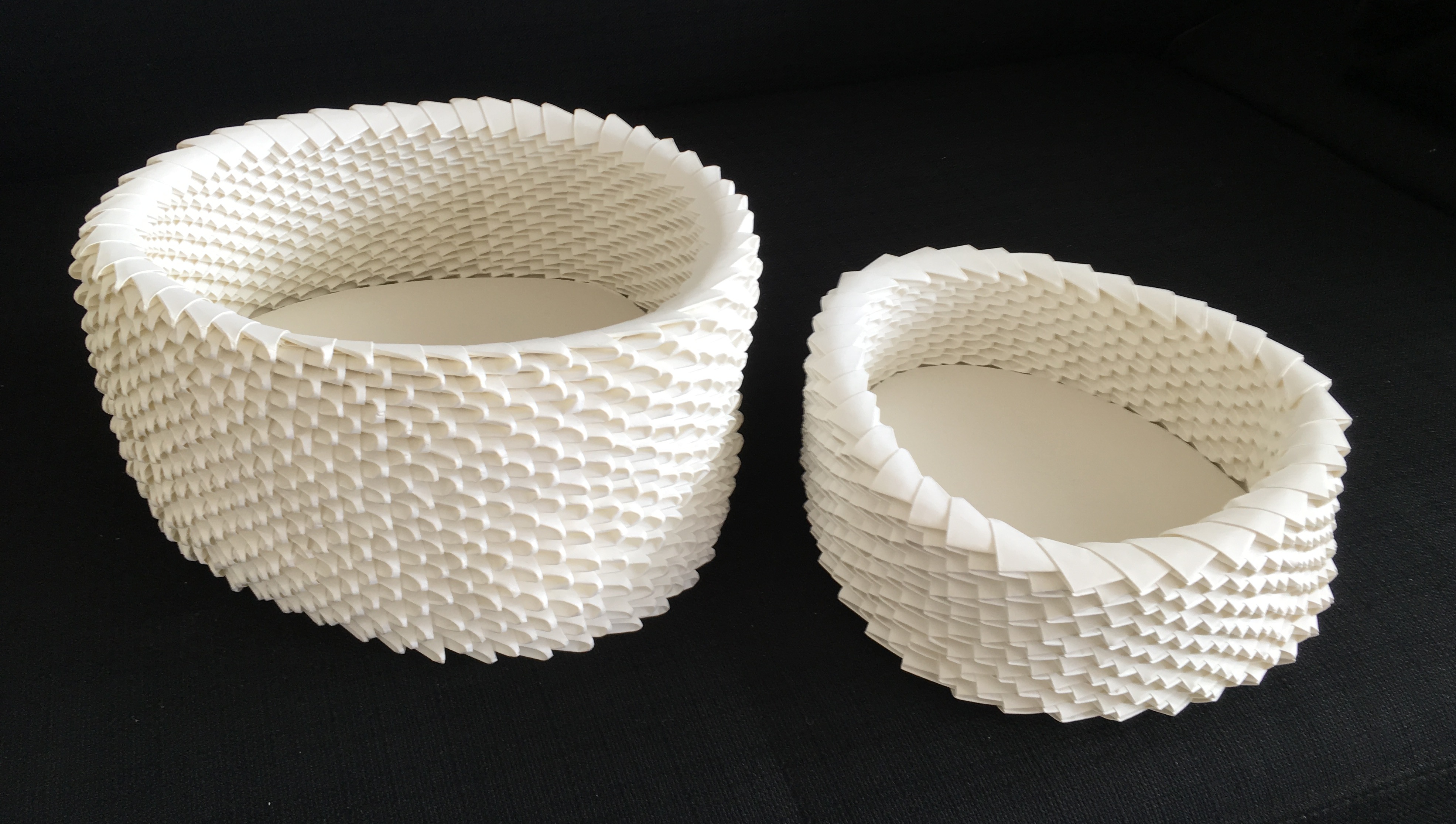 Papierobjekt groß und klein Foto 5 Sept 2018