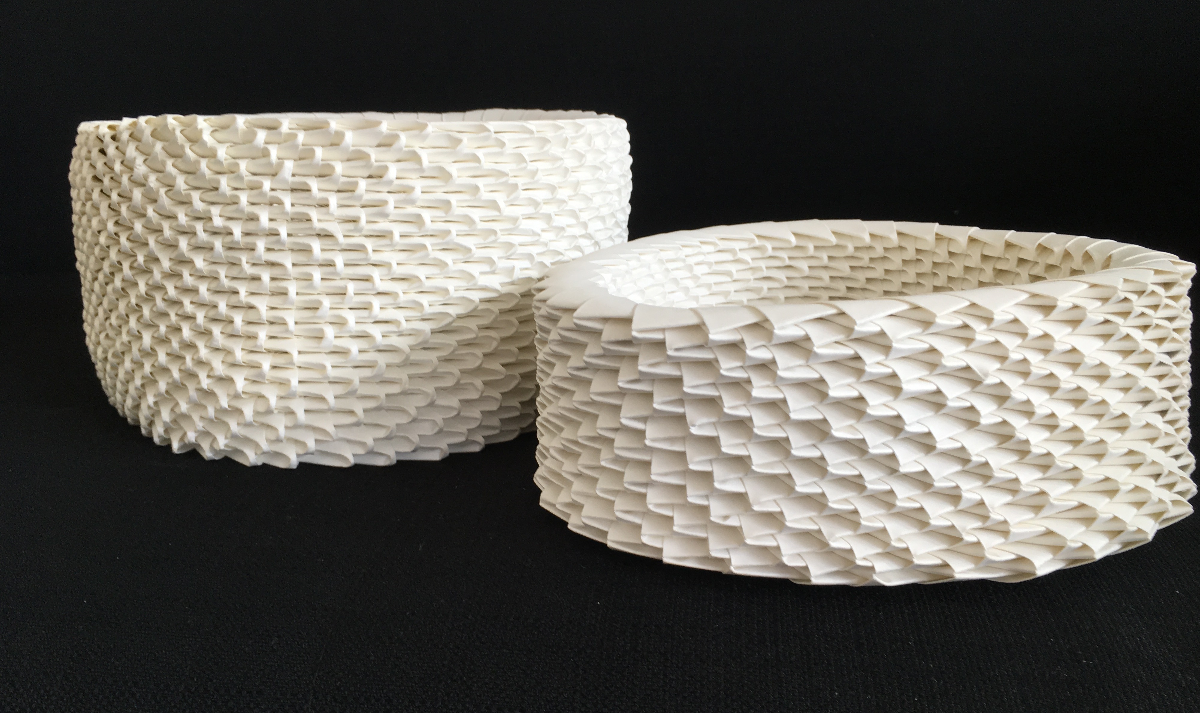 Papierobjekt groß und klein Foto 6 Sept 2018