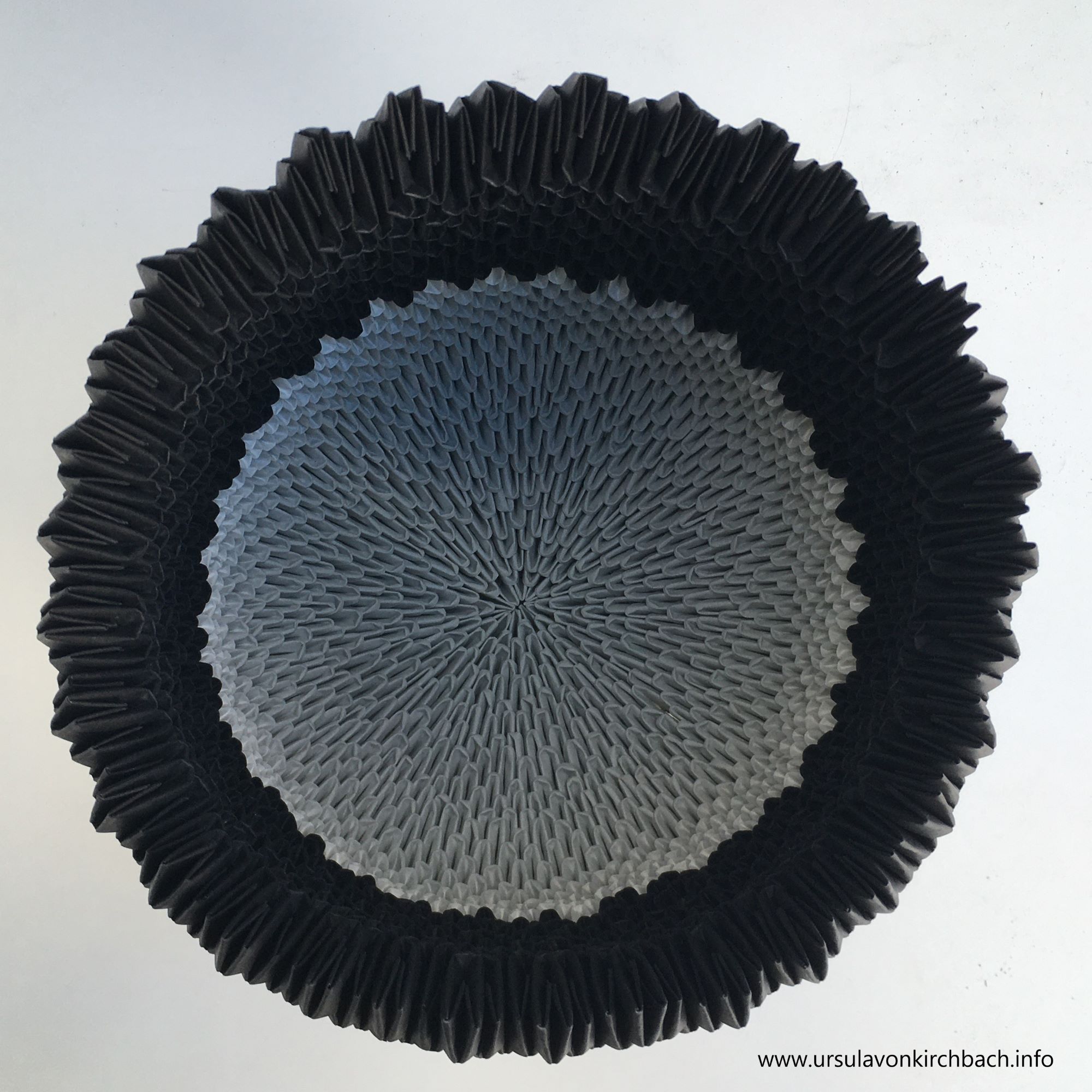 Draufsicht Papierobjekt c